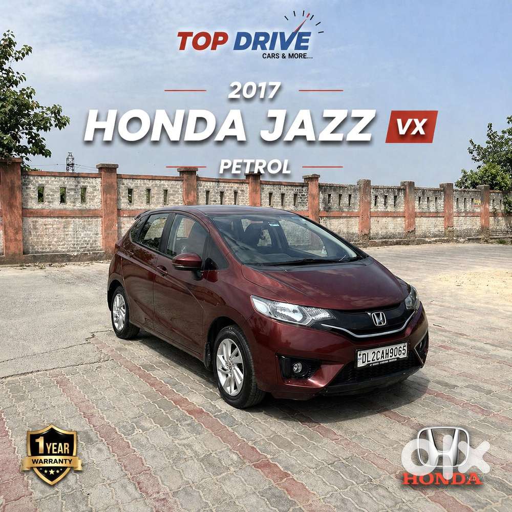 Honda Jazz 1.2 Vx I Vtec, 2017, Petrol