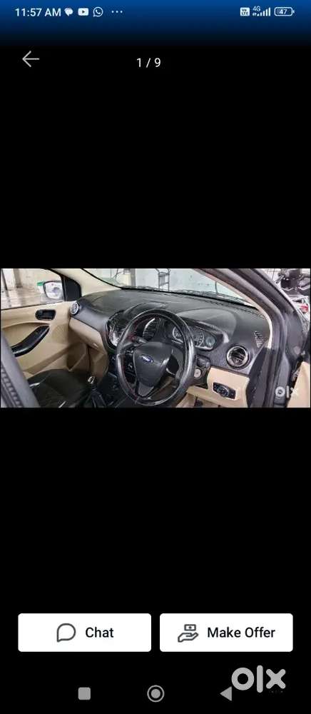 Ford Aspire Trend Plus 2016