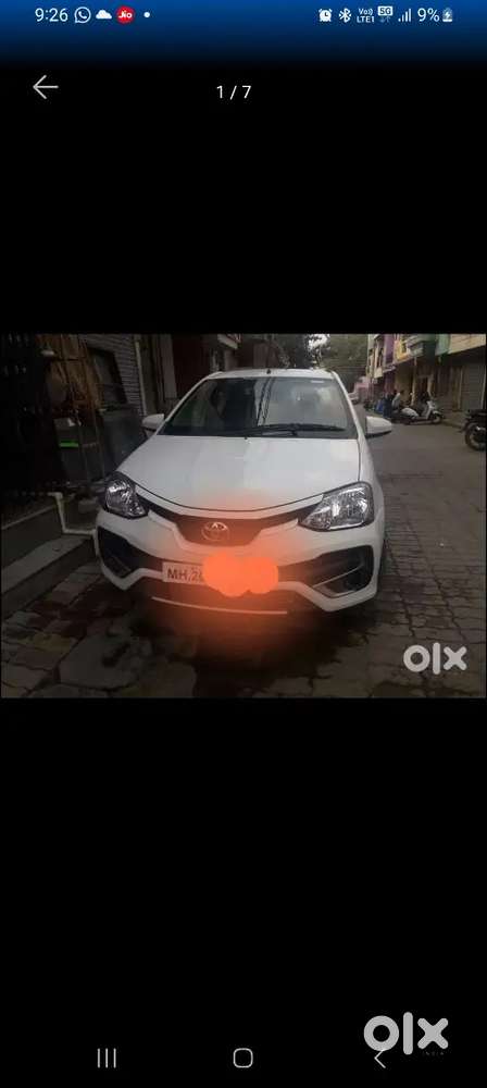 Toyota Platinum Etios 2019