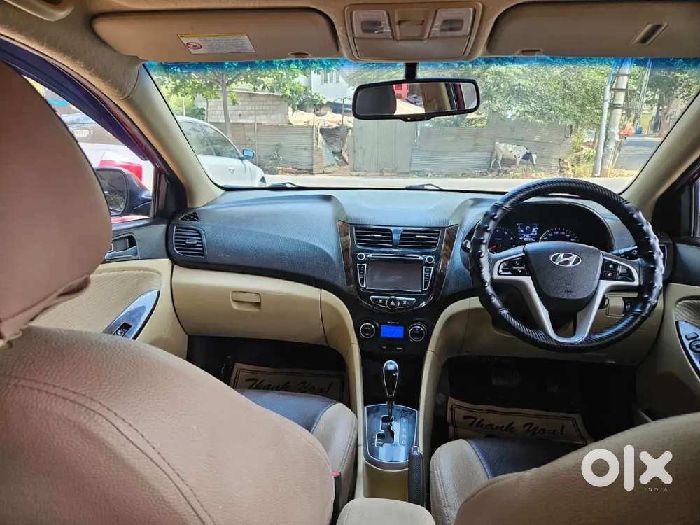 Verna Automatic (my Friend's Car)