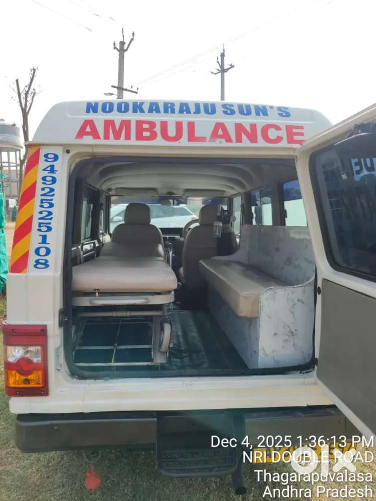 Mahindra Bolero Plus Ambulance 2019