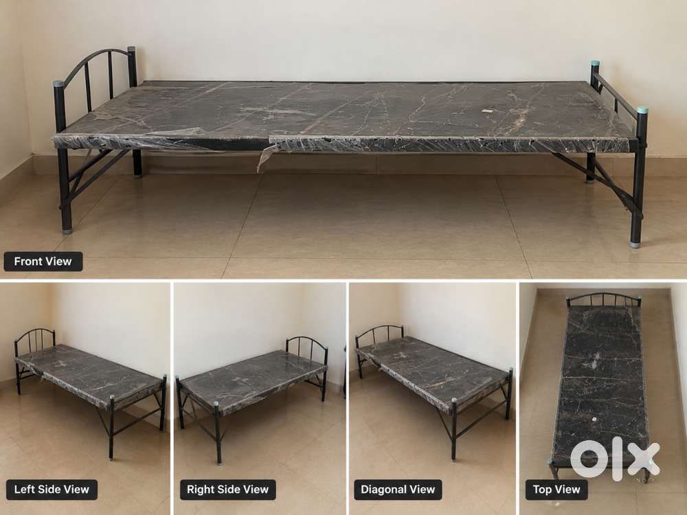 Foldable Metal Bed for Sale &ndash; Good Condition