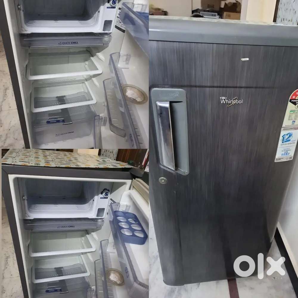 Whirlpool Refrigerator single door with quick ice technology