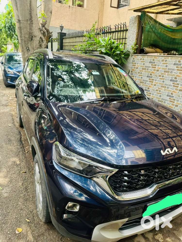 Kia Sonet Petrol 2022  Htk + Turbo  Imt  Imperial Blue