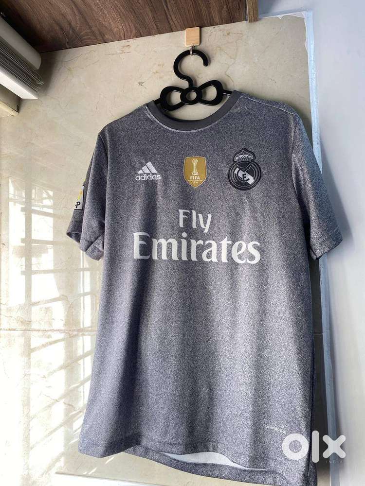 Ronaldo Real Madrid Grey Jersey Men 1823925196