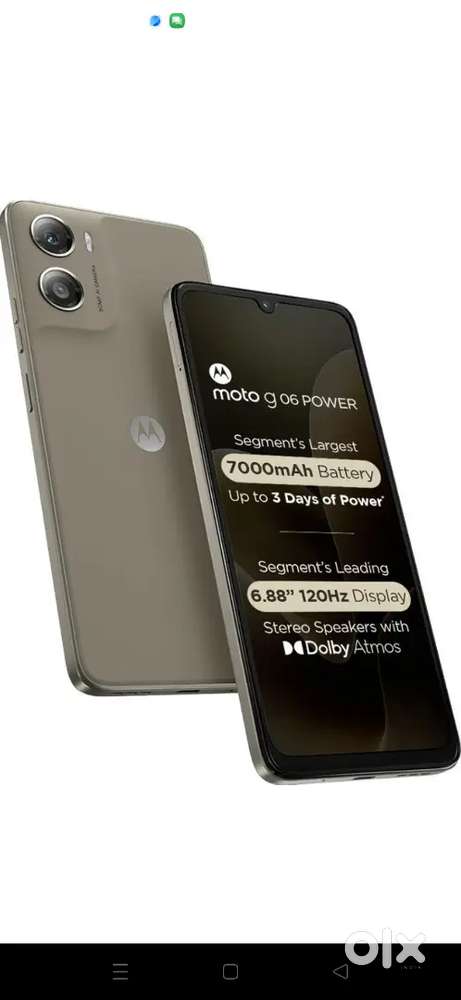 Motorola g06 power 4gb ram 64gb storage