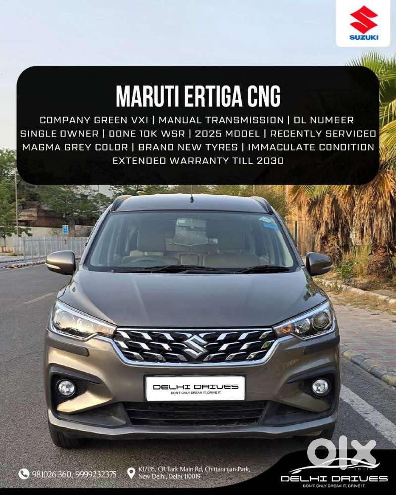 Maruti Suzuki Ertiga 1.5 Vxi, 2025, Petrol