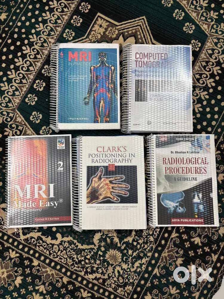 BRIT Radiography books