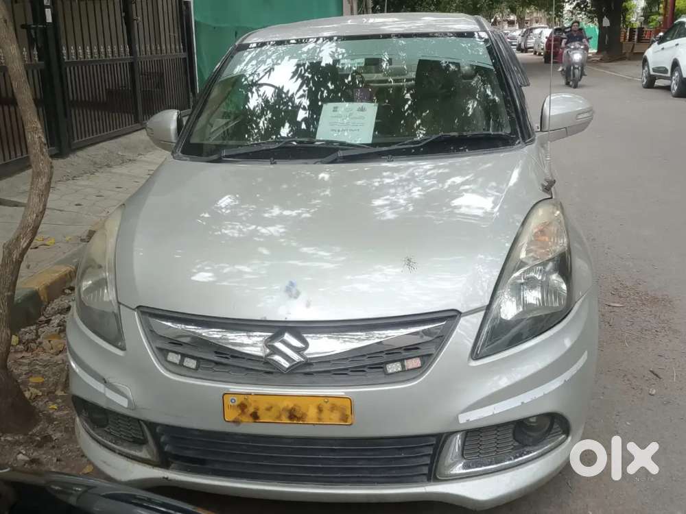 Maruti Suzuki Swift Dzire 2015 Yellow Board