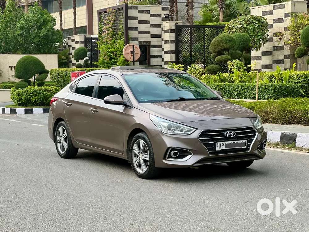 2017 Verna Sx O Auto Diesel 85,000 Km
