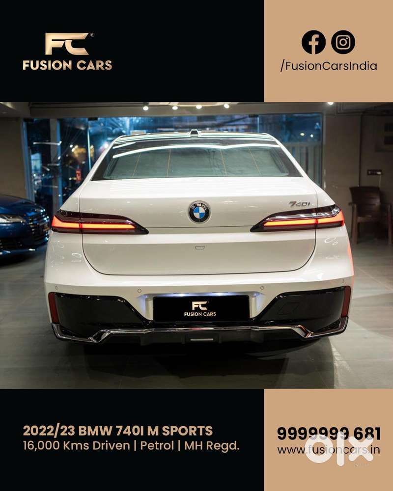 Bmw 7 Series 740i M Sport Petrol Automatic, 2023, Petrol
