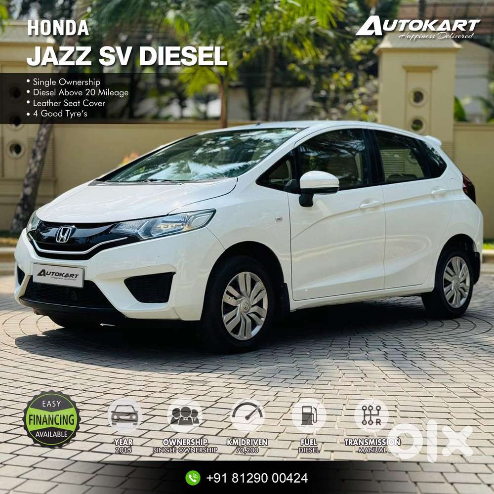 Honda Jazz 1.5 Sv I Dtec, 2015, Diesel