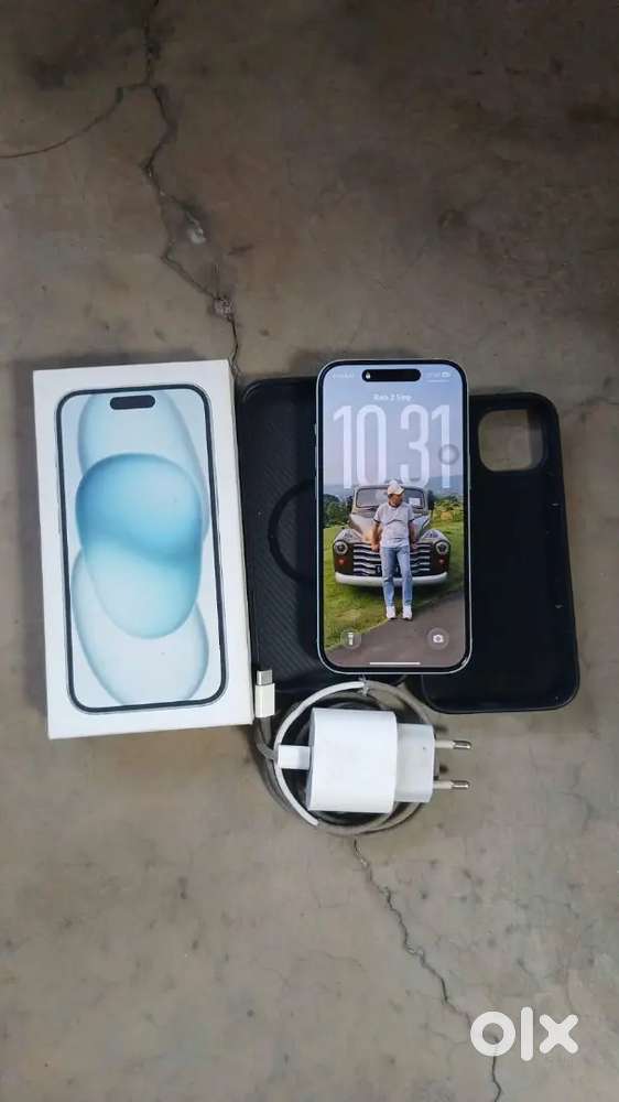 iPhone 15 128 GB with All accessories Or Warranty