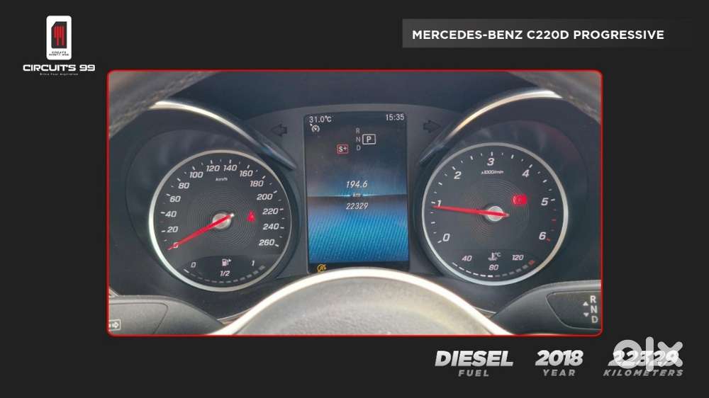 Mercedes-benz C-class 2.0 220d, 2018, Diesel
