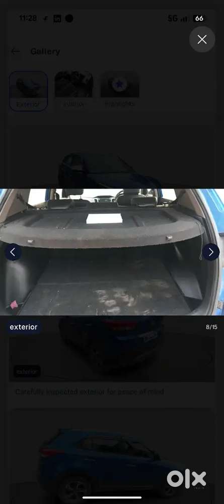 Hyundai Creta 2018 Petrol Manual Top Model With Sunroof