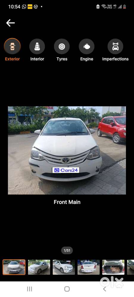 Toyota Etios 2013 Petrol 47000 Km Driven
