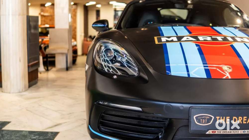 Porsche 718, 2017, Petrol