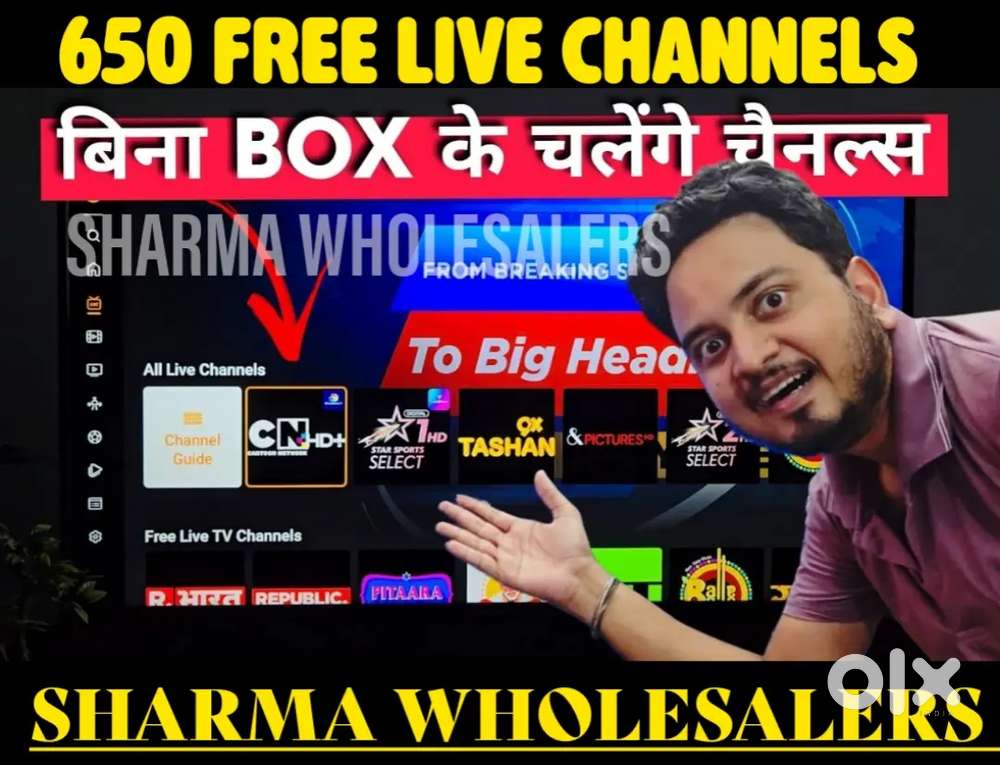 650 Free live channels Ultra Smart LED TV webos  Google oled qled led