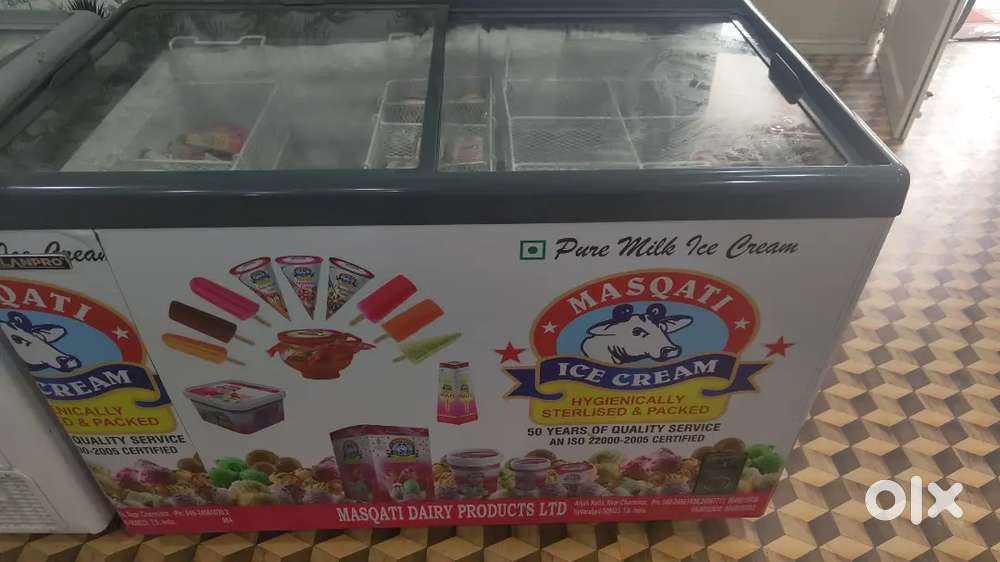 Ice cream fridge