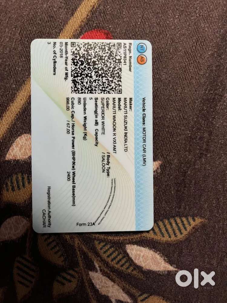 Maruti Suzuki Wagon R 2018 Petrol 65800 Km Driven