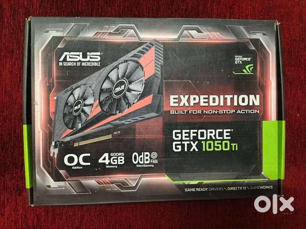 ASUS GeForce GTX 1050Ti 4GB OC Edition - Computer Accessories in