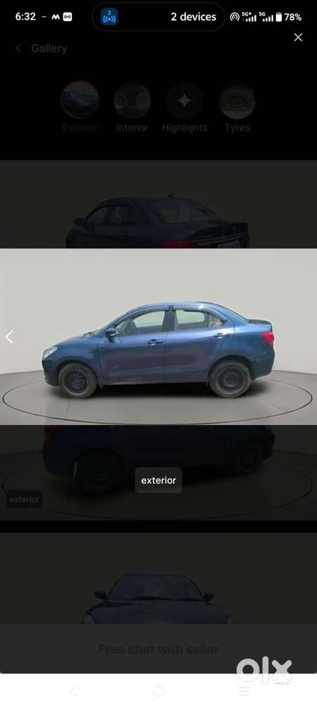 2020 Maruti Suzuki Dzire Vxi Petrol  93k Km  Company Serviced