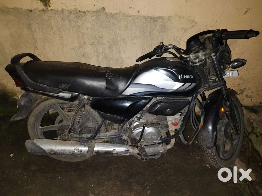 Motorcycle Hf Deluxe Black Silver Hero HF Delux Motorcycles