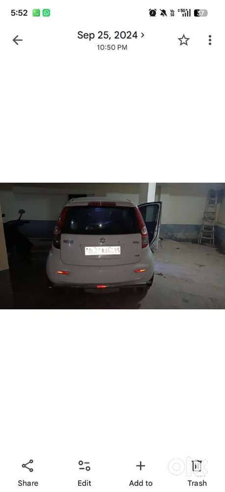 Maruti Suzuki Ritz 1.2 2015 New Battery New Tyre