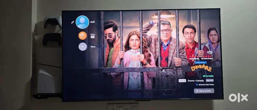 55-Inch TCL C72K QD-Mini LED 4K Smart Google TV 1 Year Warranty Remain