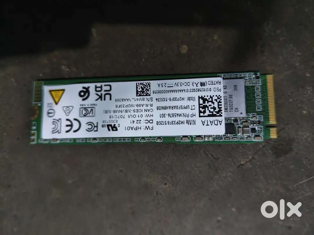HP SSD 512GB