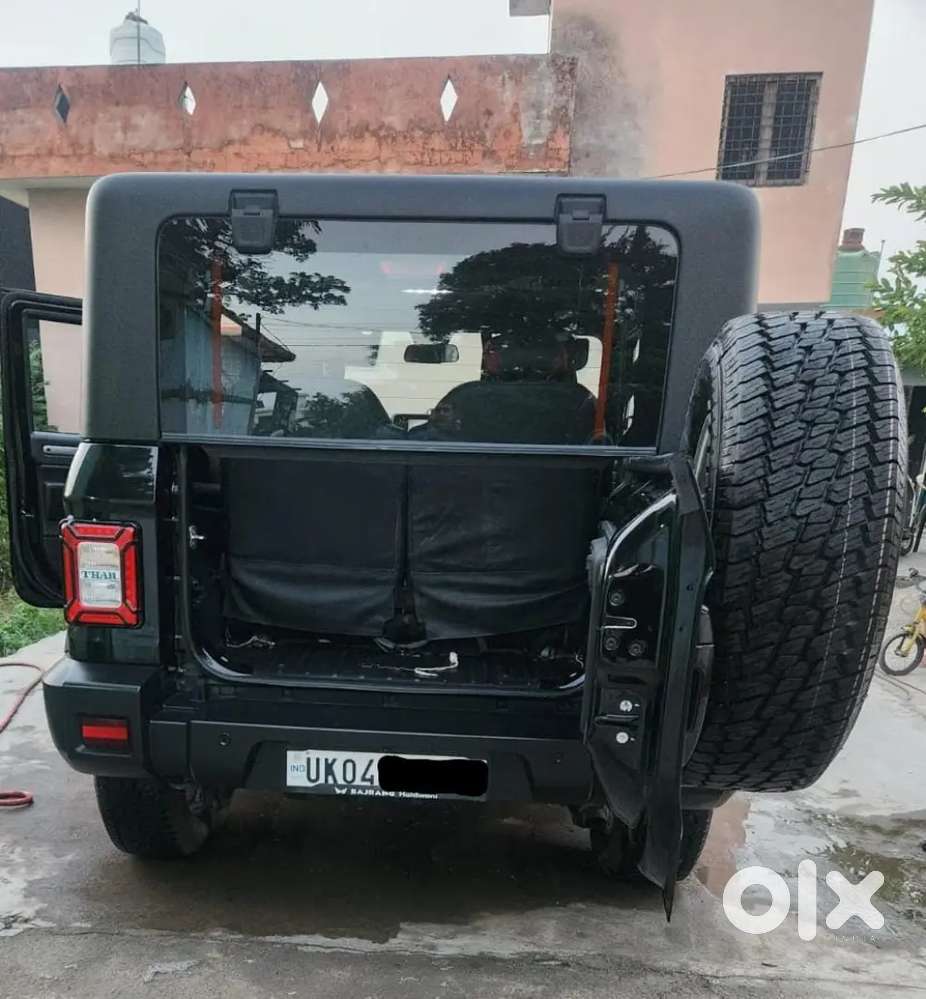 Mahindra Thar 2025 Next To Showroom