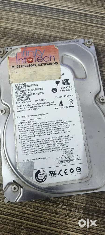 Hard disk 500gb