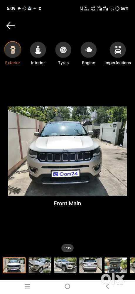 Jeep Compass 2017 Diesel 112000 Km Driven