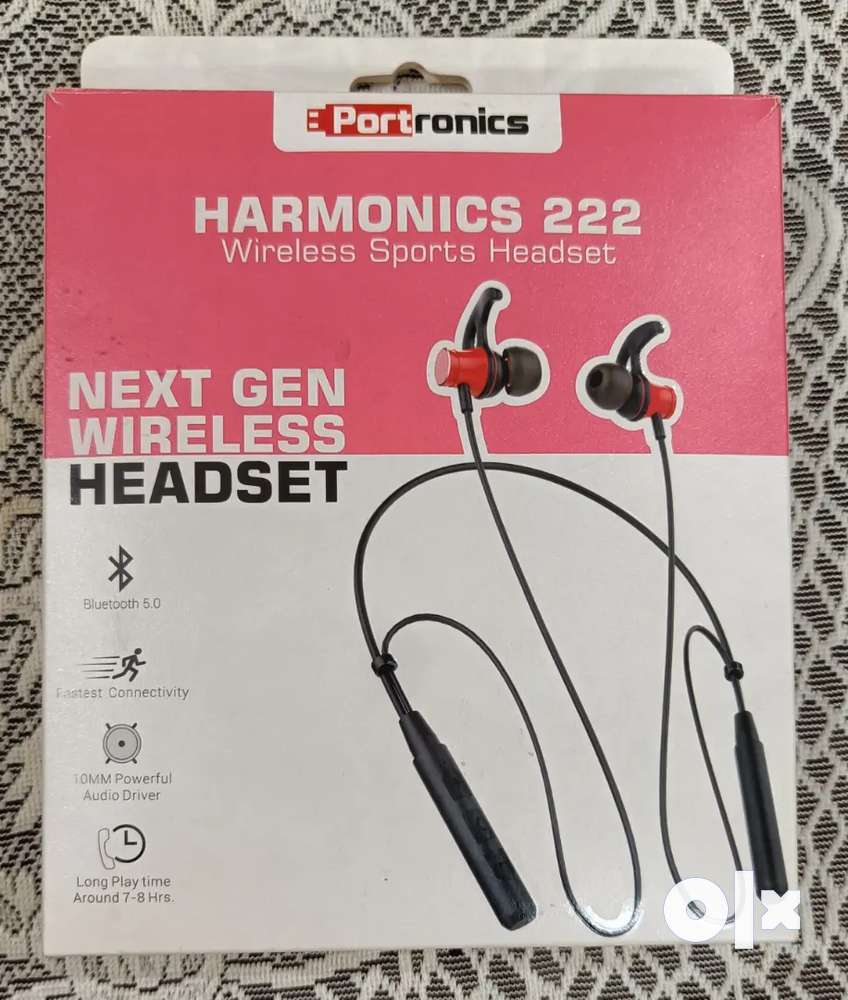 Portronics bluetooth headset online 222