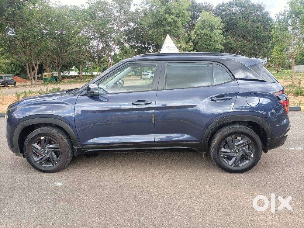 Hyundai Creta 1.5 S Plus Knight Petrol Dual Tone, 2022, Petrol