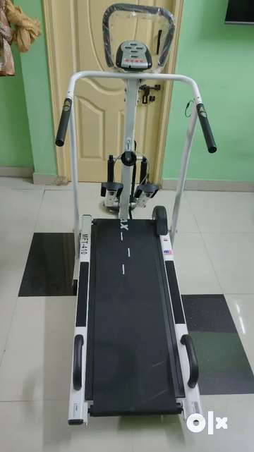 Powermax Manual Foldable Threadmill MFT 410 Gym Fitness 1762995067