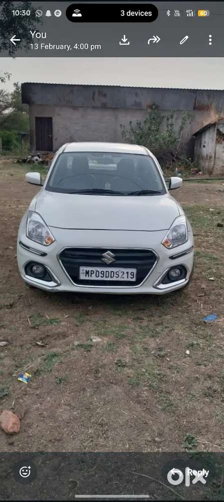 Maruti Suzuki Dzire 2023 Cng & Hybrids 75000 Km Driven