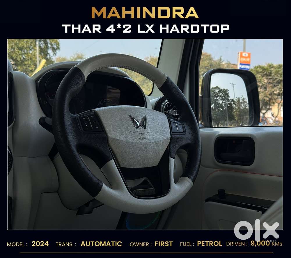 Mahindra Thar Lx Hard Top Petrol At Rwd, 2024, Petrol