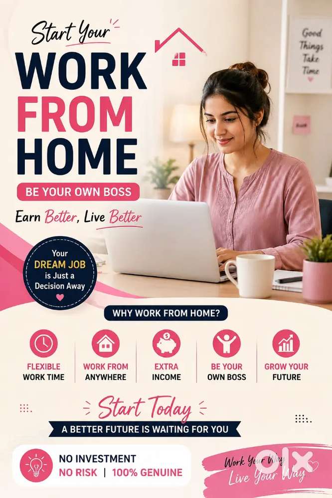 Work from home (part time -full time)