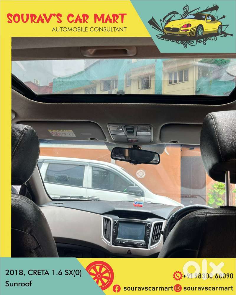 Hyundai Creta 1.6 Sx (o) Vtvt, 2018, Petrol