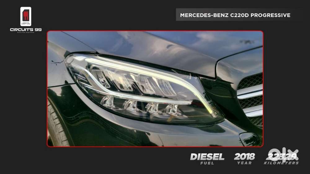 Mercedes-benz C-class 2.0 220d, 2018, Diesel