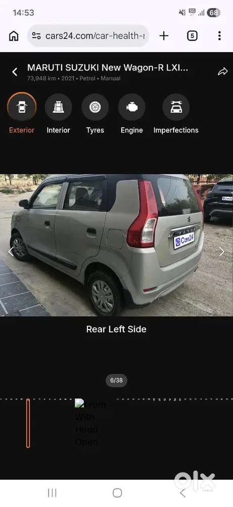 Maruti Suzuki Wagon R 2021 Petrol 73500 Km Driven