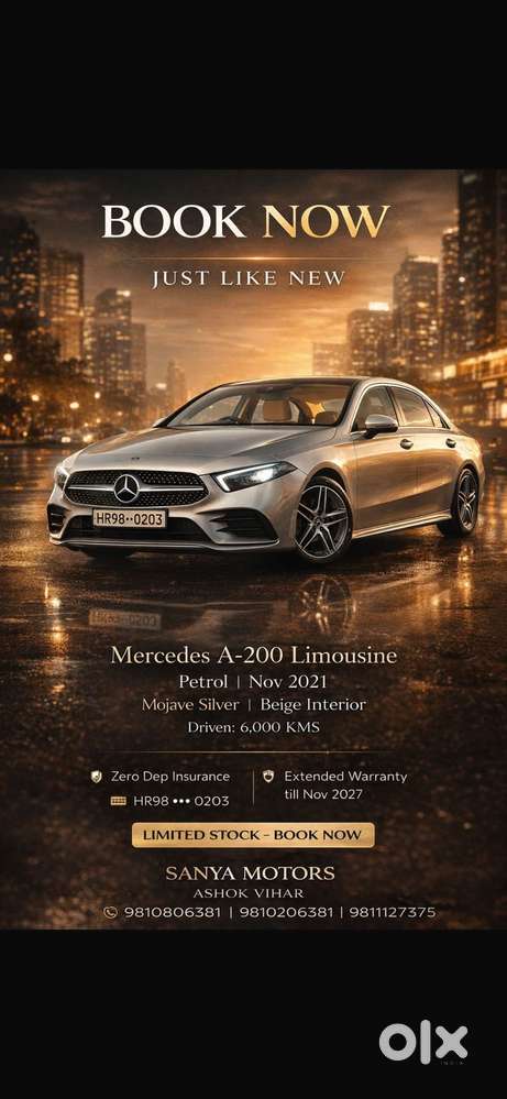 Mercedes-benz A-class Limousine 200, 2021, Petrol