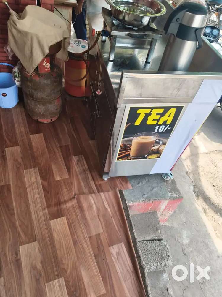 Tea point stand