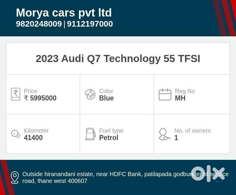 Audi Q7 3.0 Technology 55 Tfsi, 2023, Petrol