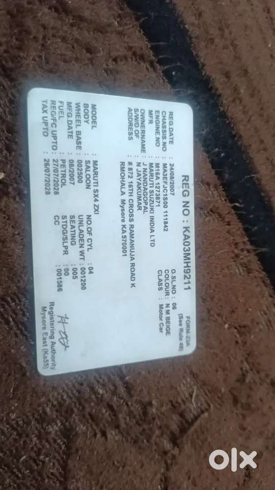 Maruti Suzuki Sx4 2008