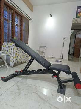 Adjustable gym bench online olx