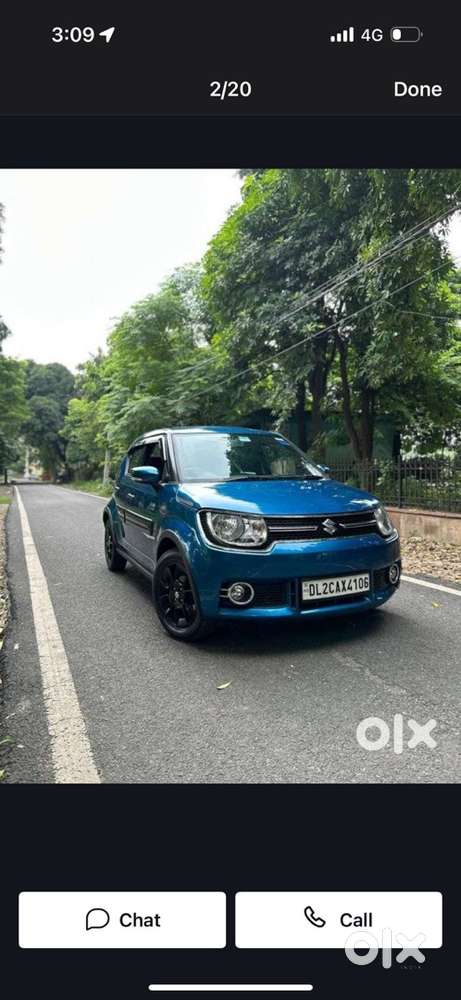 Cng Automatic Ignis  2017  Good Condition