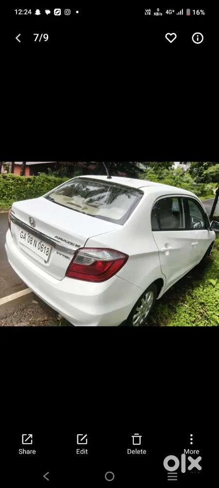 Honda Amaze 1.2 2017 Very Good Condition