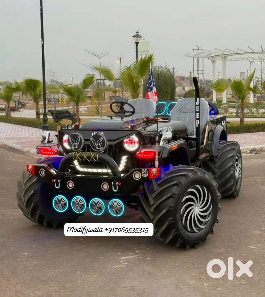 Jeep Classic Vintage Willys Modified Mahindra